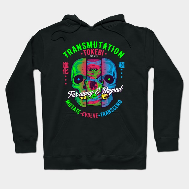 Transmutation Skull Hoodie by TOKEBI